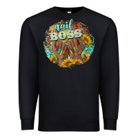Black nail boss Premium Sweatshirt - BarkalooDesign