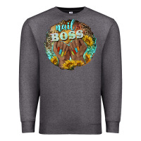Charcoal Heather nail boss Premium Sweatshirt - BarkalooDesign