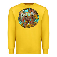 Lemon nail boss Premium Sweatshirt - BarkalooDesign