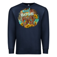 Navy nail boss Premium Sweatshirt - BarkalooDesign