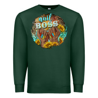 Sports Green nail boss Premium Sweatshirt - BarkalooDesign