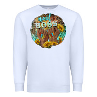 White nail boss Premium Sweatshirt - BarkalooDesign