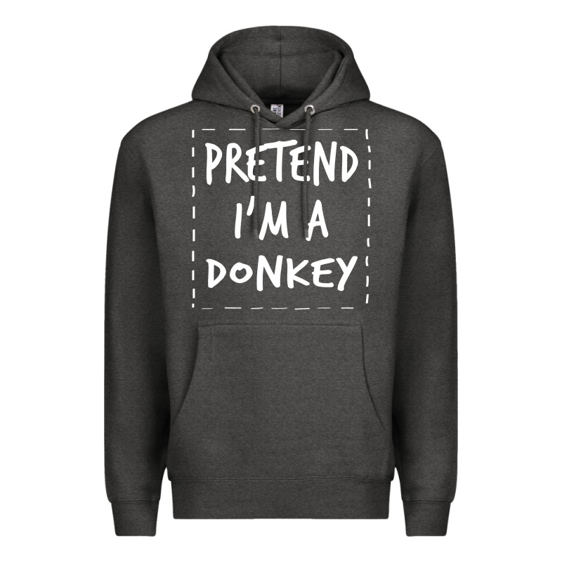 Pretend I M A Donkey Halloween Costume Premium Hoodie by trangStudio | Teevron