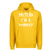 Lemon pretend i m a donkey halloween costume Premium Hoodie - trangStudio