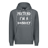 Rock pretend i m a donkey halloween costume Premium Hoodie - trangStudio