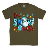 Army Green i'm snow cute Classic Tee - texasbilliewilder