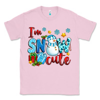 Bubblegum Pink i'm snow cute Classic Tee - texasbilliewilder