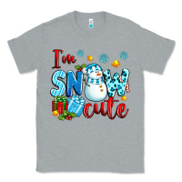 Heather Grey i'm snow cute Classic Tee - texasbilliewilder