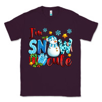 Plum i'm snow cute Classic Tee - texasbilliewilder