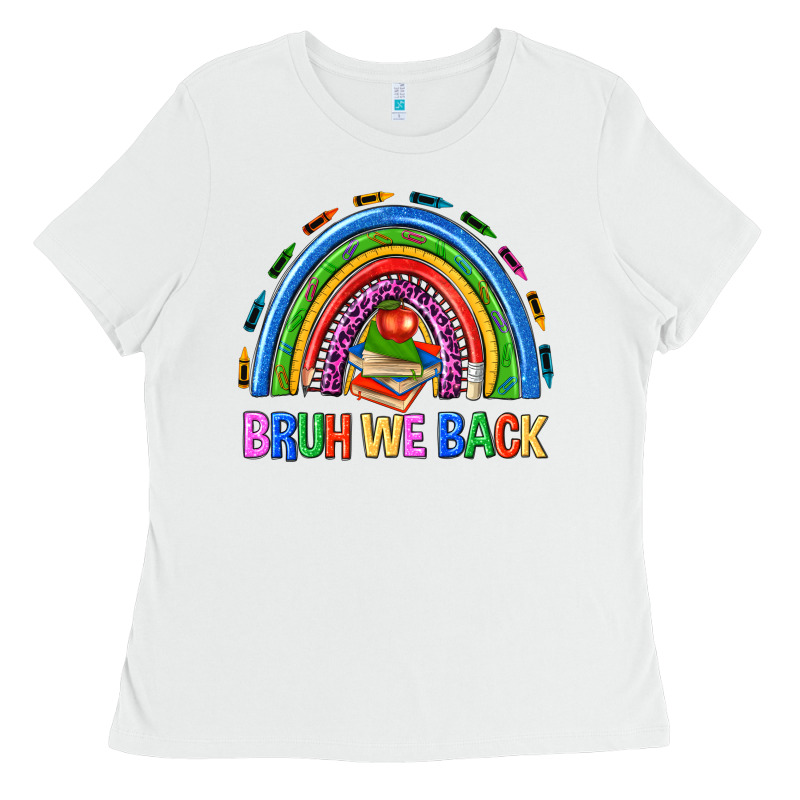 Bruh We Back Ladies Tee by NancyCooperArtShop | Teevron