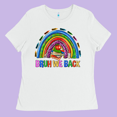 Bruh We Back Ladies Tee Designed By Nancycooperartshop