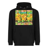 Black fall leaf tumbler Heavyweight Hoodie - BarkalooDesign