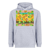 Heather Grey fall leaf tumbler Heavyweight Hoodie - BarkalooDesign