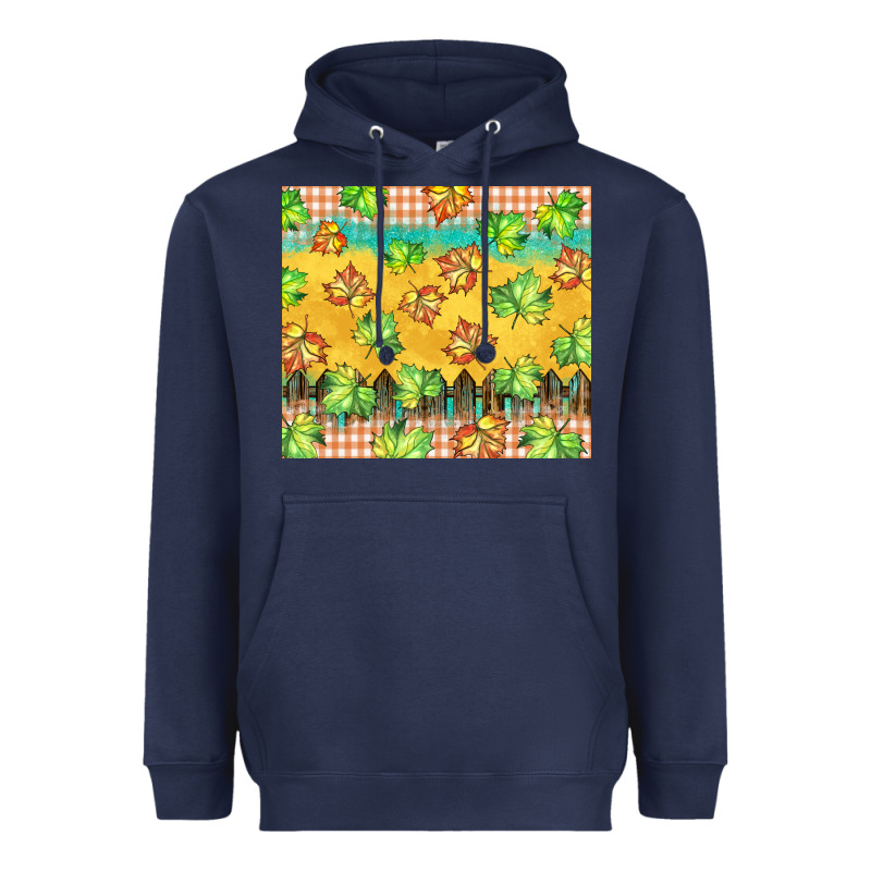 Fall Leaf Tumbler Heavyweight Hoodie by BarkalooDesign | Teevron