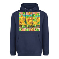 Navy fall leaf tumbler Heavyweight Hoodie - BarkalooDesign