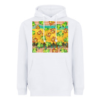 White fall leaf tumbler Heavyweight Hoodie - BarkalooDesign