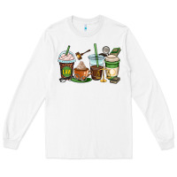 White lawyer coffee cups Long Sleeve Tee - OliviaCreatesArt