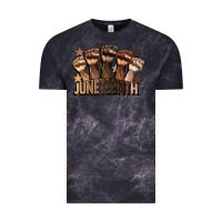 Cloud Black melanin juneteenth Vintage Tee - CowGirlArtShop