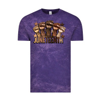 Cloud Purple melanin juneteenth Vintage Tee - CowGirlArtShop
