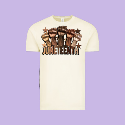 Melanin Juneteenth Vintage Tee Designed By Cowgirlartshop