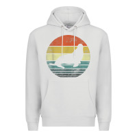 Dove Grey Seal Lover Gifts Retro Vintage Sea Lion Animal Silhouette Premium Hoodie - trangStudio