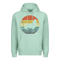 Seafoam Seal Lover Gifts Retro Vintage Sea Lion Animal Silhouette Premium Hoodie - trangStudio