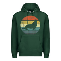 Seal Lover Gifts Retro Vintage Sea Lion Animal Silhouette Premium Hoodie | Teevron