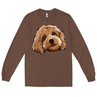 Chestnut Cockapoo Long Sleeve Tee - Jasminsmagicworld
