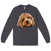 Smoke Cockapoo Long Sleeve Tee - Jasminsmagicworld