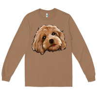 Toasted Coconut Cockapoo Long Sleeve Tee - Jasminsmagicworld
