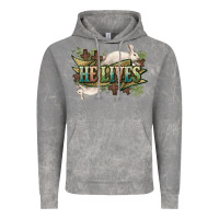 Cloud Rock He lives Easter Day Vintage Hoodie - HowdyJamesFarm