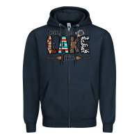 Navy living on lake time Zipper Hoodie - CowhideDigitalArt
