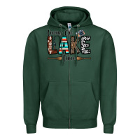 Sports Green living on lake time Zipper Hoodie - CowhideDigitalArt