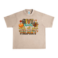 French Oak give thanks with all your heart Urban Heavy Tee - CowGirlArtShop