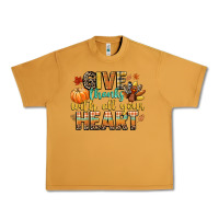 Peanut Butter give thanks with all your heart Urban Heavy Tee - CowGirlArtShop