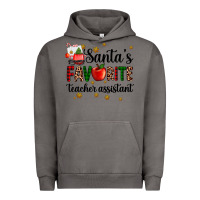 Pigment Tornado santa's favorite teacher assistant Urban Hoodie - AdoDesignShop