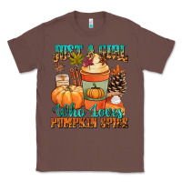 Chestnut Just a girl who loves pumpkin spice Classic Tee - NancyCooperArtShop