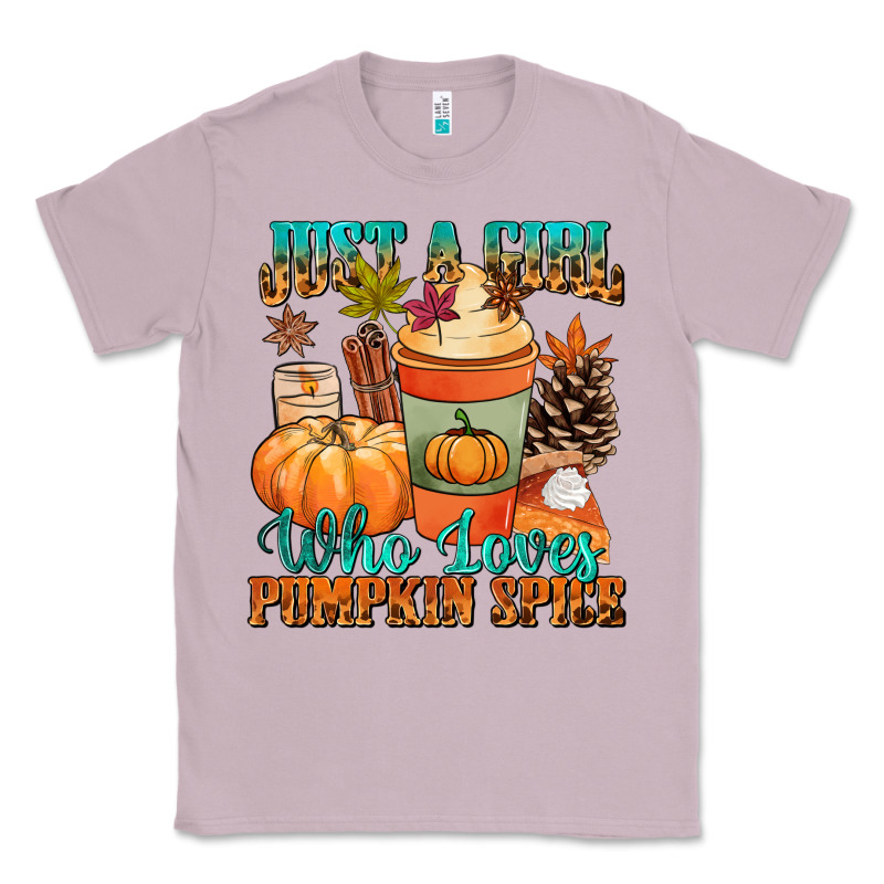Just A Girl Who Loves Pumpkin Spice Classic Tee by NancyCooperArtShop | Teevron