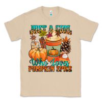 Mushroom Just a girl who loves pumpkin spice Classic Tee - NancyCooperArtShop