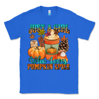 True Royal Just a girl who loves pumpkin spice Classic Tee - NancyCooperArtShop