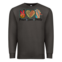 Smoke peace love nails Premium Sweatshirt - BarkalooDesign