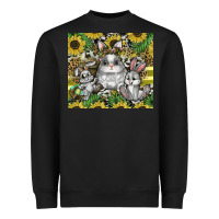 Black easter Heavyweight Sweatshirt - CowhideDigitalArt