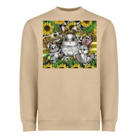 Mushroom easter Heavyweight Sweatshirt - CowhideDigitalArt
