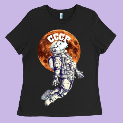 Laika, Space Traveler Ladies Tee Designed By Bettercallsaul