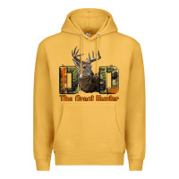 Mustard Western Dad The Great Deer Hunter Premium Hoodie - LillyAllenDesigns