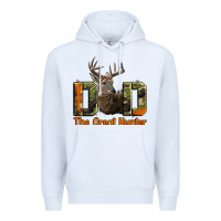 White Western Dad The Great Deer Hunter Premium Hoodie - LillyAllenDesigns