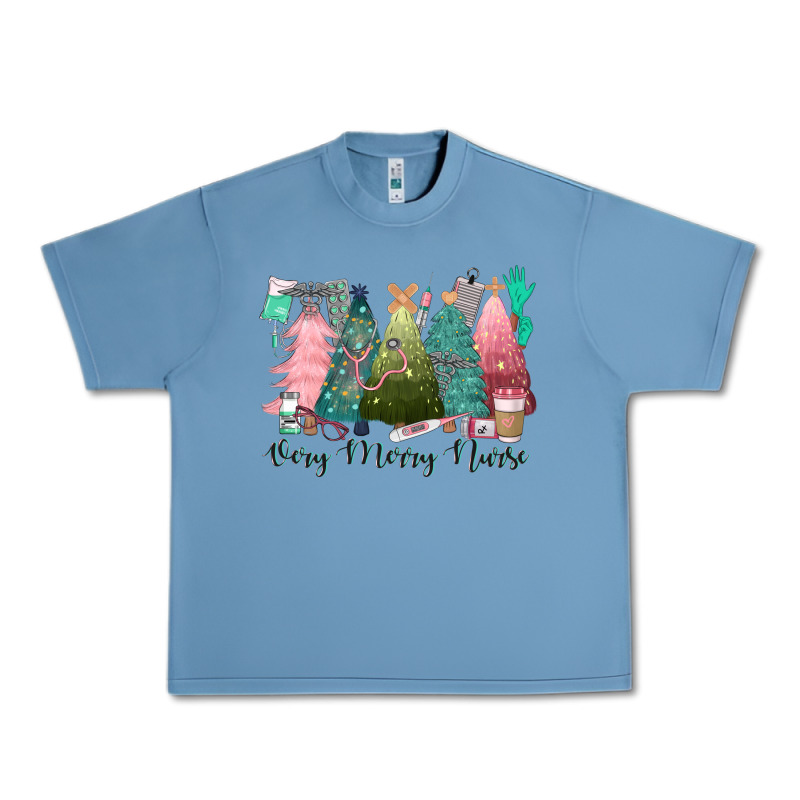 Verry Merry Nurse Urban Heavy Tee by CowGirlArtShop | Teevron