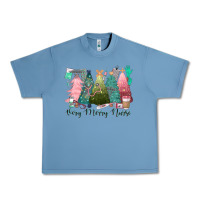Pebble Blue verry merry nurse Urban Heavy Tee - CowGirlArtShop