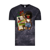 Cloud Black juneteenth justice now Vintage Tee - CowGirlArtShop