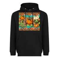 Black fall pumpkin Heavyweight Hoodie - BarkalooDesign